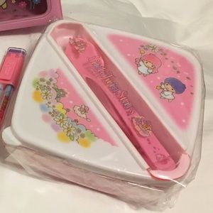 Little Twin Stars Lunch Box Vintage Sanrio ‘95